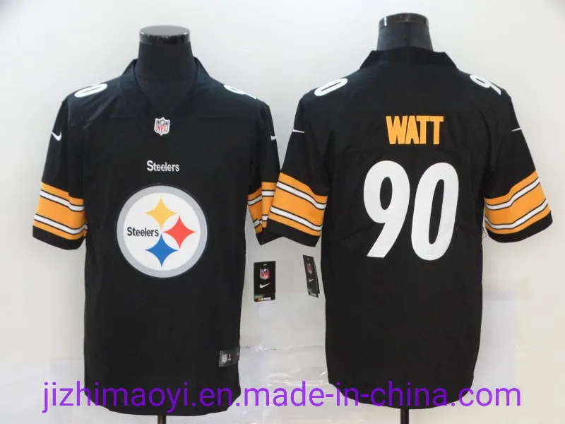 Wholesale Cheap Custom Pittsburgh Tj Watt Minkah Fitzpatrick Elite Game Legend Limited Salute to Service Football Jersey