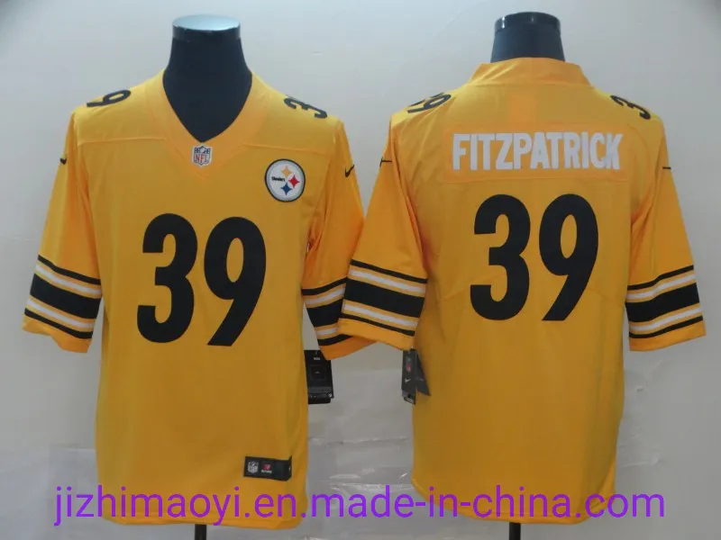 Wholesale Cheap Custom Pittsburgh Tj Watt Minkah Fitzpatrick Elite Game Legend Limited Salute to Service Football Jersey