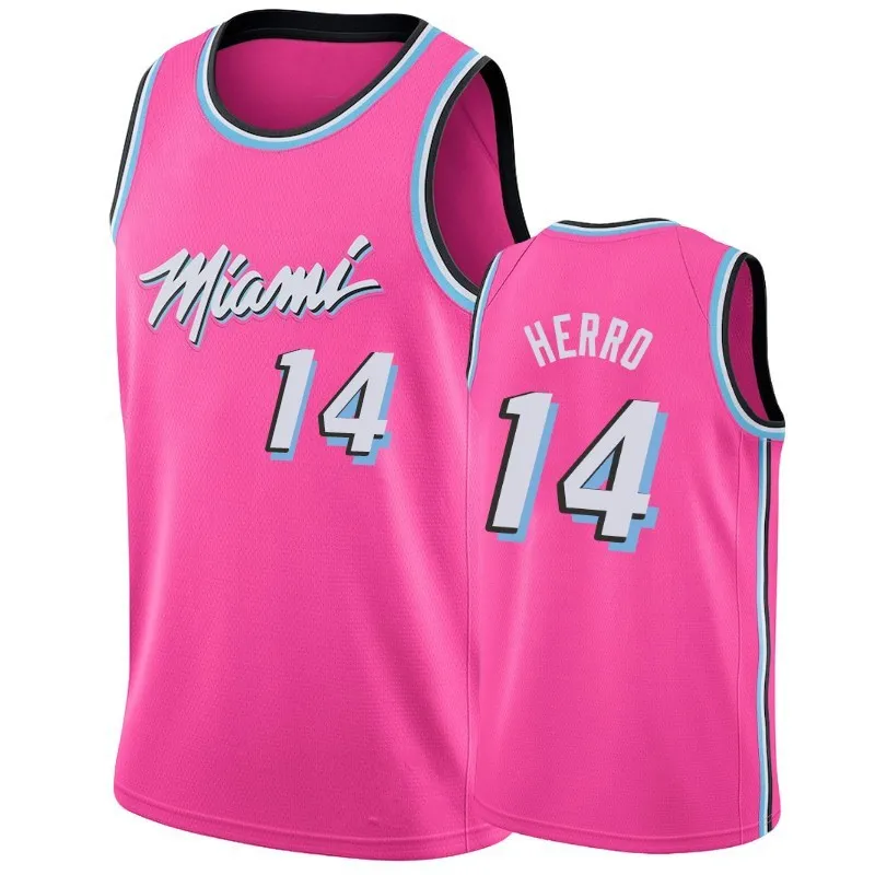 Wholesale Jersey Heat 14 Hiro #25 Nunn #22 Butler #3 Wade Basketball Jersey