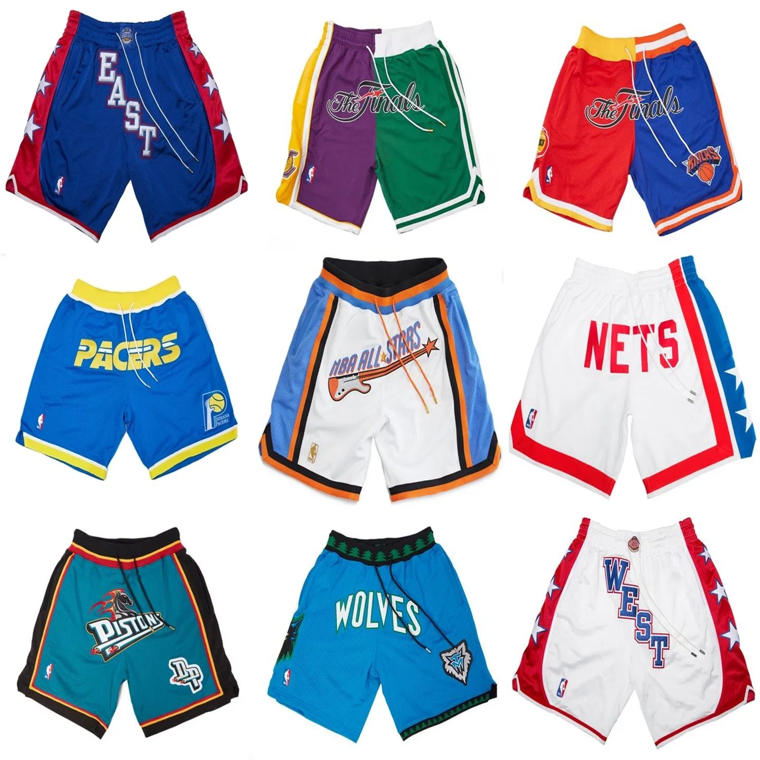 Wholesale Just Don N-B-a M-L-B Putian Basketball Baseball Pants Shorts