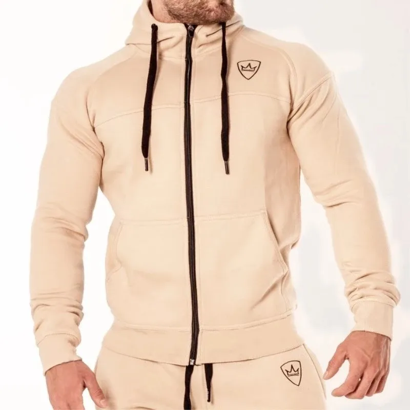 Wholesale Mens Sweat Suits 2 Pieces Hoodie Set Jogging Suit Tracksuits for Men (GST-Jogging-CV02 (5))