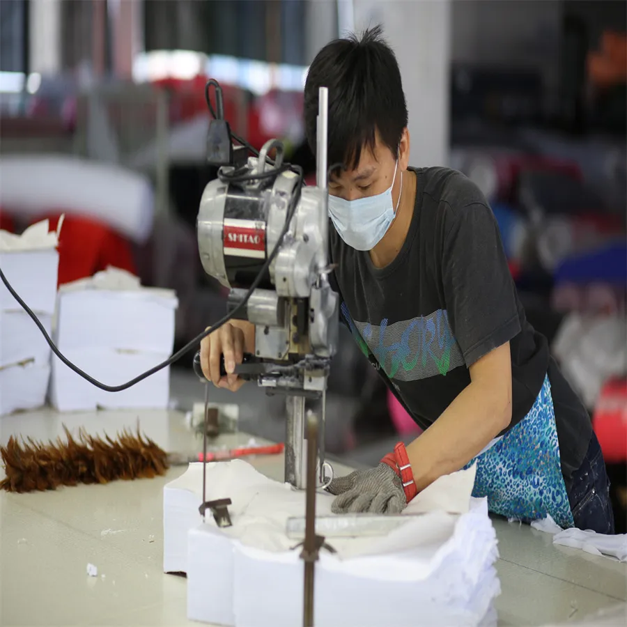 Wholesale Women Lady Fashionable Long Sleeves Frill Pleated Chiffon One Piece Dress