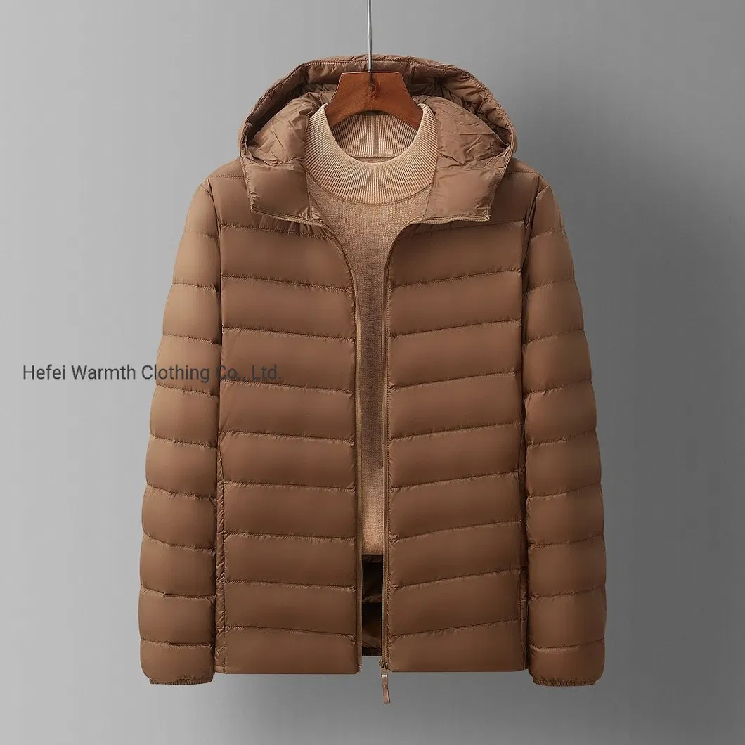 Winter Fashion Mens Down Puffer Jacket for Men&Women