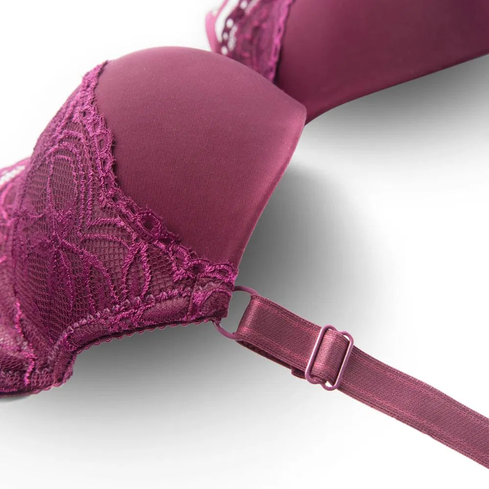 Woman Elastic Lace Bra Factory Free Sample Bralette Set