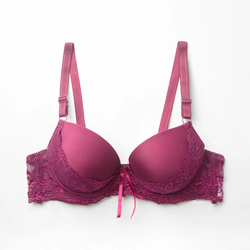 Woman Elastic Lace Bra Factory Free Sample Bralette Set