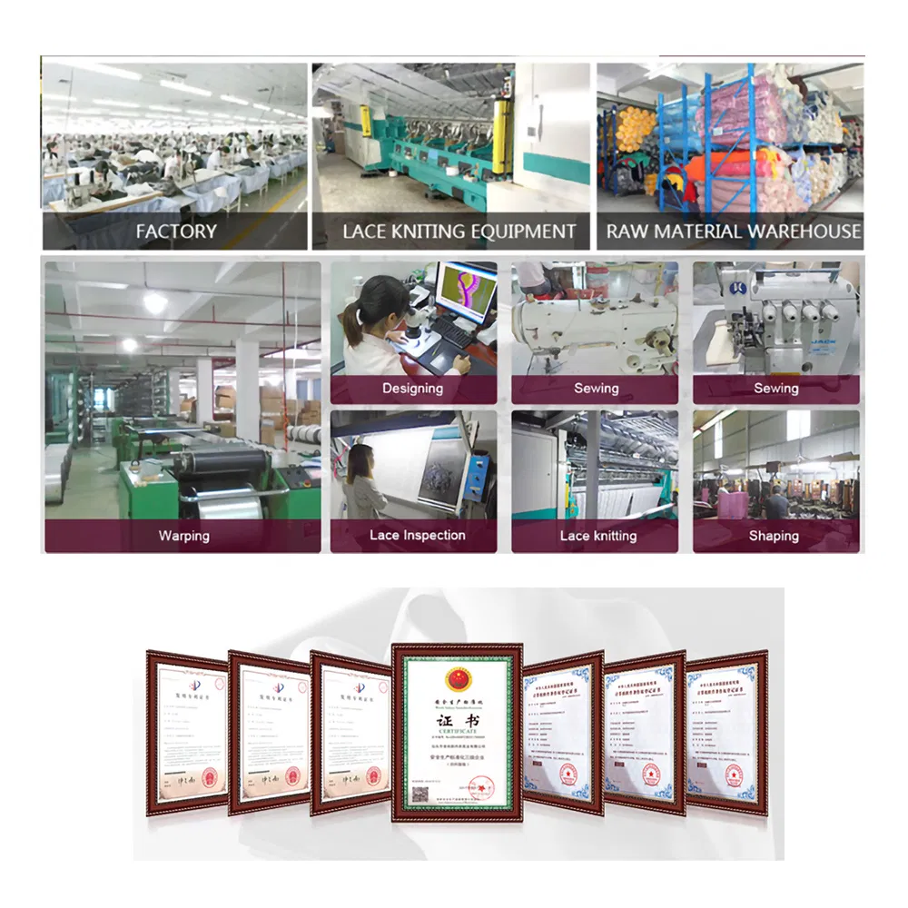 Women Big Plus Size Pajamas Nightwear Three Piece Lace Lingerie Wholesale