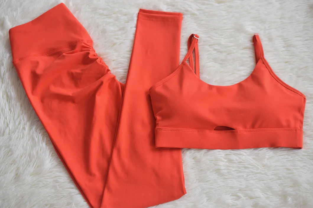 Women Gym Set Clothes Seamless Workout Fitness Sportswear Fitness Sports Suit