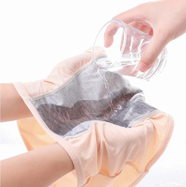 Womens Mesh Holes Leak Proof Period Panties